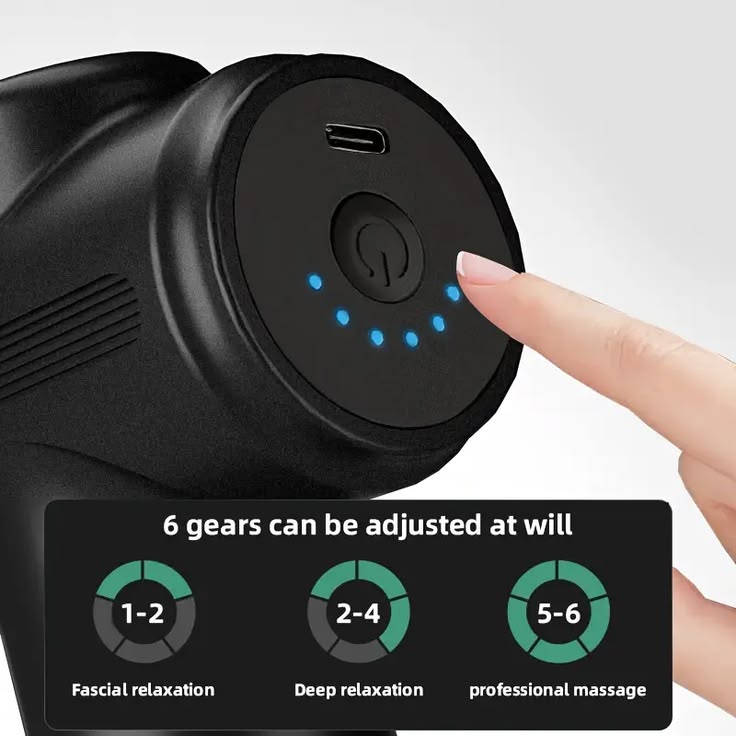 Impact Handheld Deep Tissue Percussion Gun Massager , Body Relaxation & Pain Relief.